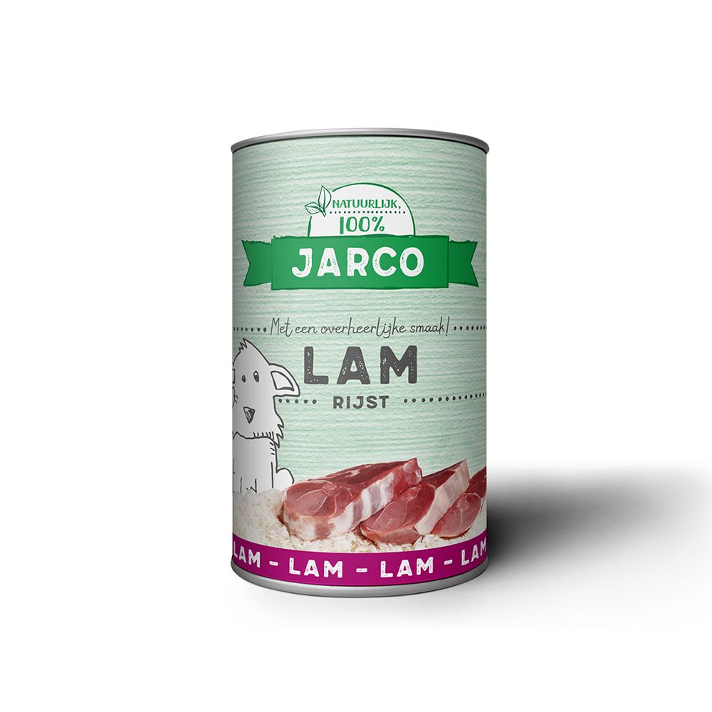 Jarco lam/rijst blik | Hoodie Dier XL