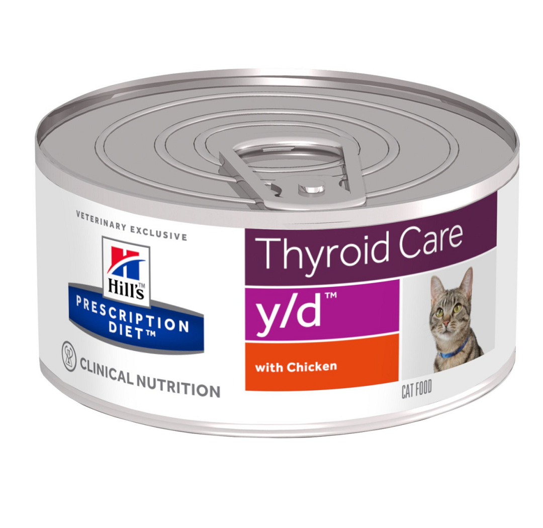 verrader Insecten tellen Theoretisch Hill's Prescription Diet kattenvoer y/d 156 gr | Hoodie Dier XL