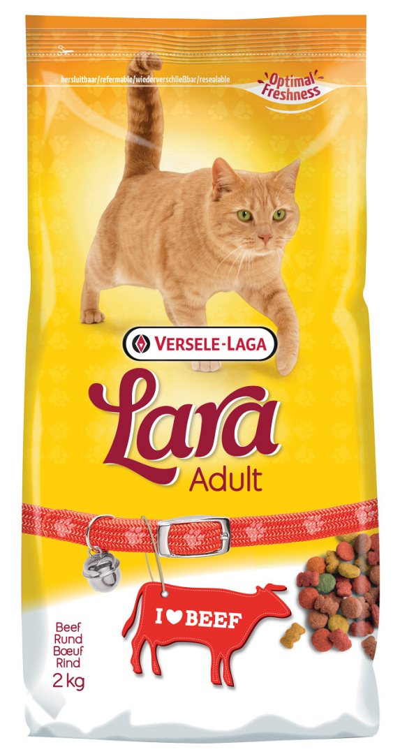 gids bijl camouflage Lara kattenvoer Adult Rund Flavour 2 kg | Hoodie Dier XL