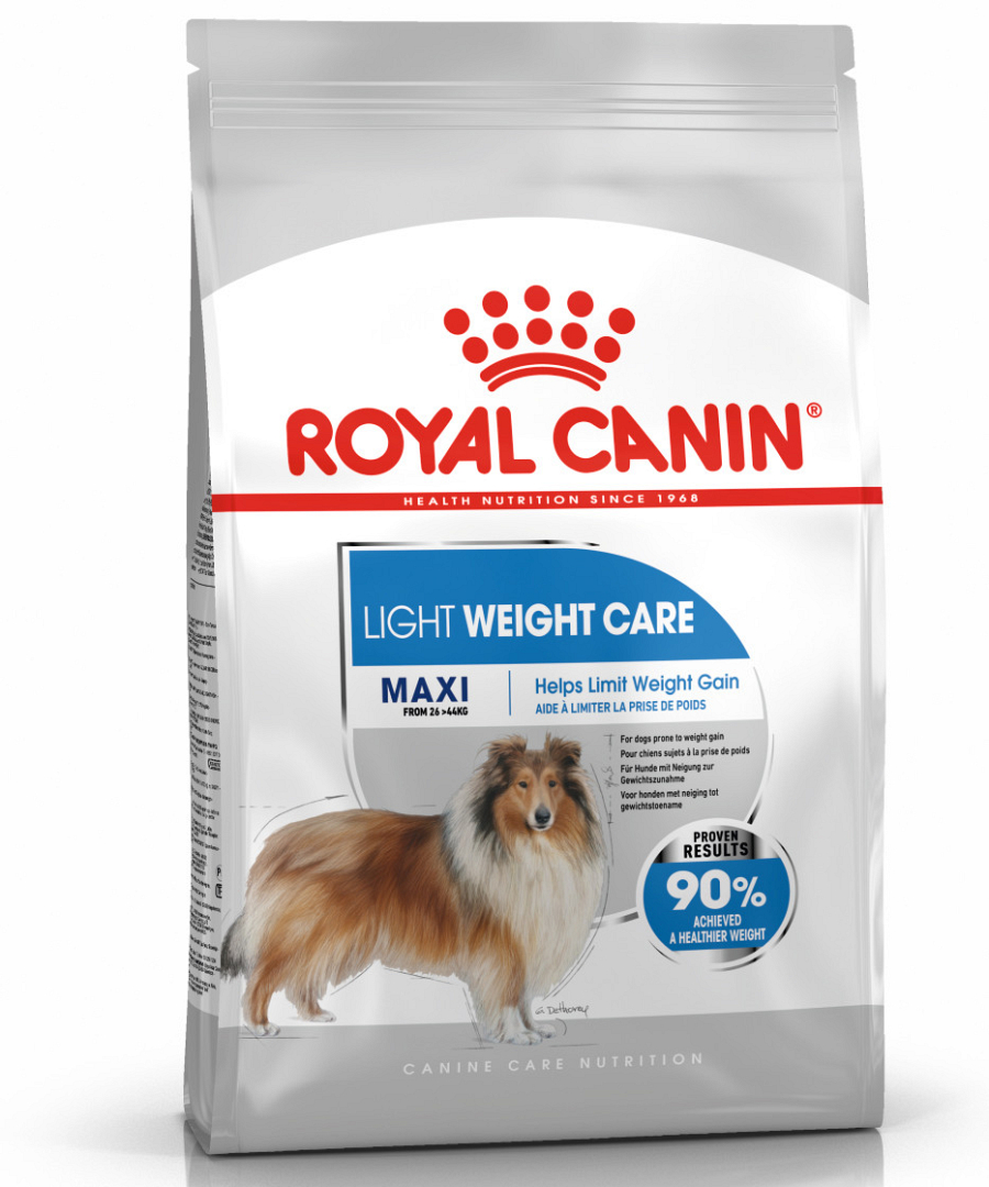 Royal Canin hondenvoer Light Weight Care Maxi 12 Hoodie Dier