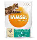 IAMS kattenvoer Adult Sterilised Chicken 800 gr