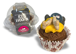 Barking Bakery Carob Woofin with Yellow Frosting