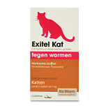 No Worm Exitel Kat 2 tabletten