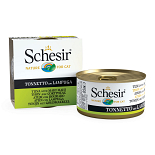 Schesir Kattenvoer Tonijn/Goudmakreel Gelei 85 gr