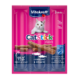 Vitakraft Cat Stick mini kabeljauw en koolvis 18 gr