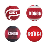 Kong Signature Balls Assorti M 4 st