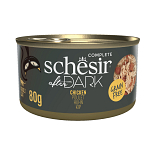 Schesir Kattenvoer After Dark Kip Bouillon 80 gr