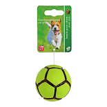 Hondenspeelgoed Voetbal met Piep 6 cm