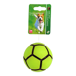Hondenspeelgoed Voetbal met Piep 8 cm
