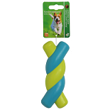 Hondenspeelgoed Swirlbot Blauw/Geel 15 cm