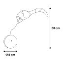 Flamingo Kattenspeelgoed Boula Bewegende Bal met Muis