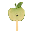 Pup Ice Hondenijsje Fruit Lollie Appel 3 St