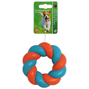 Hondenspeelgoed Swirlring Blauw/Oranje 11,5 cm