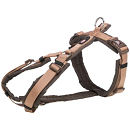 TRIXIE Hondentuig Premium Trekking Karamel/Hazelnoot