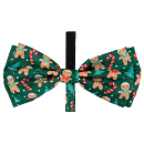 FuzzYard Bowtie Jolly Gingerbread & Canes