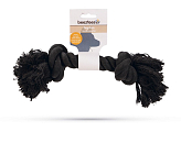 Beeztees Flossytoy 2 Knopen Zwart
