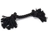 Beeztees Flossytoy 2 Knopen Zwart