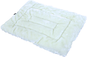 Ligkussen Cozy Duo antraciet/wit