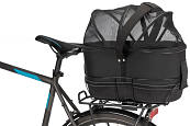 TRIXIE fietsmand voor smalle bagagedragers zwart