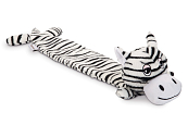 Beeztees hondenspeelgoed Zebra Dux zwart/wit