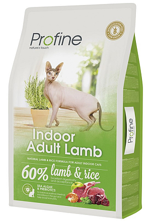 Profine kattenvoer Indoor Adult Lamb <br>10 kg