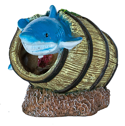 SuperFish Deco Barrel Shark