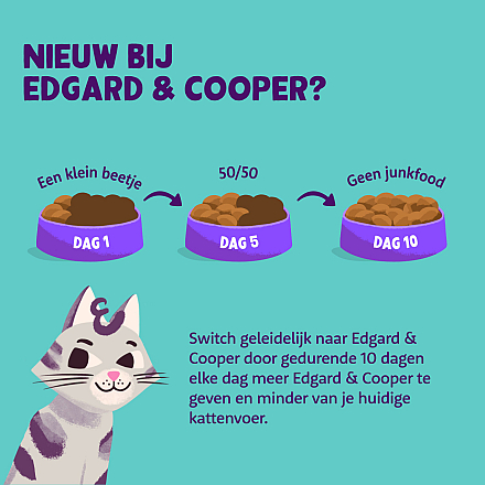 Edgard & Cooper kattenvoer Adult Zalm <br>4 kg