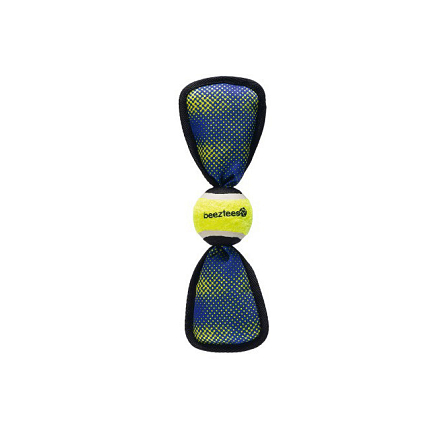Beeztees Fetch Wing Tennisbal Blauw/Geel