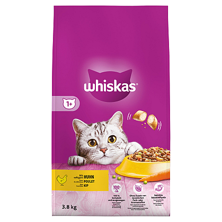 Whiskas Kattenvoer Adult Kip 3,8 kg