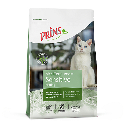 Prins Kattenvoer VitalCare Sensitive Hypoallergic 4 kg