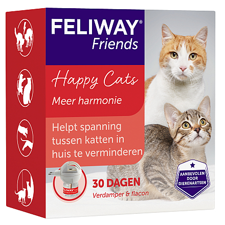 Feliway Friends diffuser met refill 48 ml