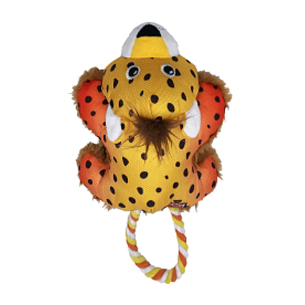 Kong Cozie Tuggz Cheetah S/M