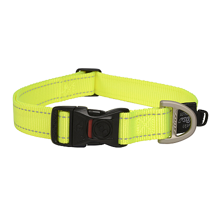 Rogz Halsband Utility Geel