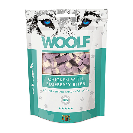 Woolf Bites Chicken & Blueberry