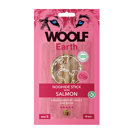 Woolf Earth Noohide Stick with Salmon S<br> 90 gr