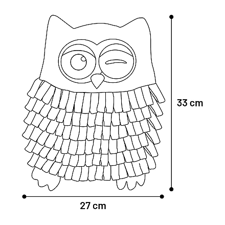 Flamingo Snuffelmat Plinkie Uil