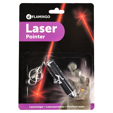 Flamingo Kattenspeelgoed Laser Pointer Wendell