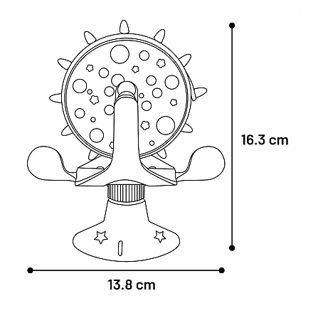 Flamingo Snack Dispenser Turna Groen