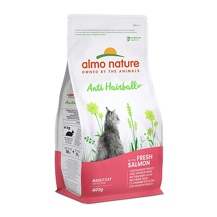 Almo Nature Kattenvoer Anti Hairball Zalm 400 gr