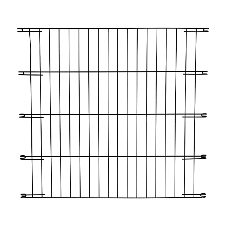 Draadkooiverkleiner Premium Zwart