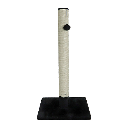 Krabpaal Caty Novo met Bal en Bel Zwart<br> 82 cm