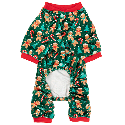 FuzzYard Pyjama Jolly Gingerbread & Canes