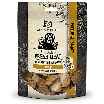 Monopets Air Dried Nuggets Duck 100 gr