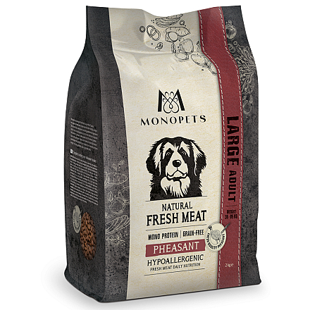 Monopets Hondenvoer Fresh Meat Adult Large Pheasant 2 kg