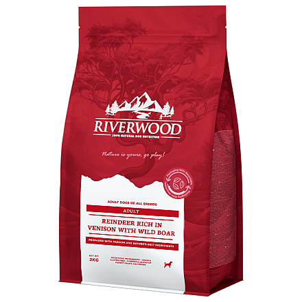 Riverwood Hondenvoer Adult Reindeer & Venison 2 kg