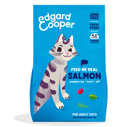 Edgard & Cooper kattenvoer Adult Zalm <br>4 kg