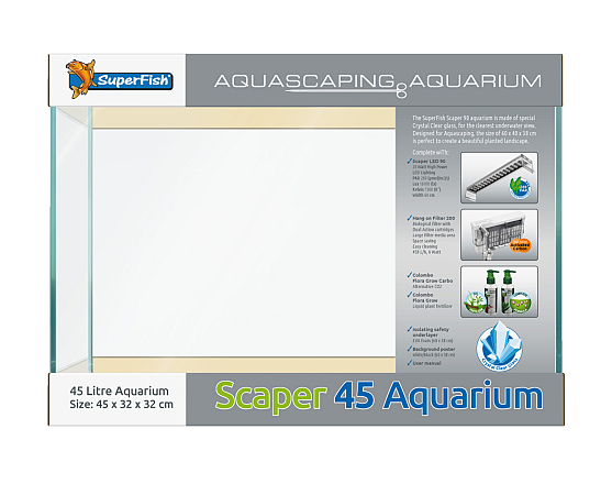 SuperFish aquarium Scaper 45