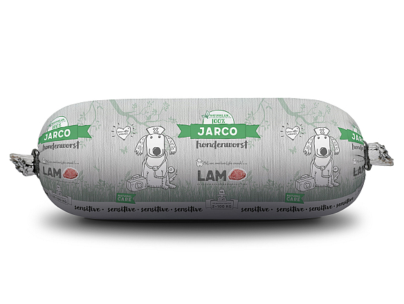 Jarco hondenworst Large Lam 600 gr