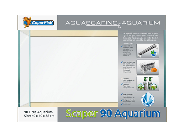 SuperFish aquarium Scaper 90