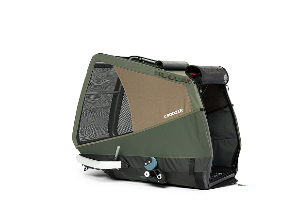Croozer hondenfietskar Dog Mikke Groen + gratis kussen